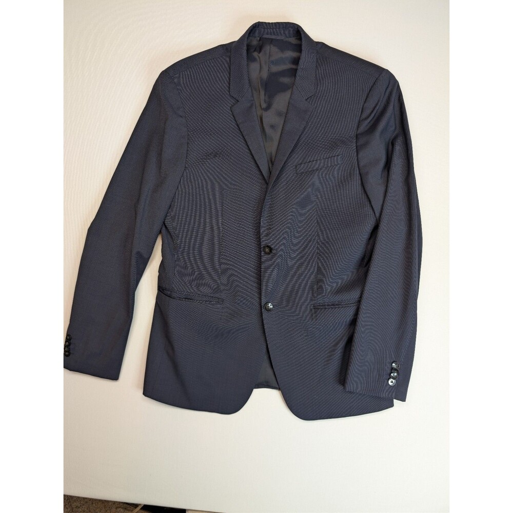 Calvin Klein Tate Modern Fit Navy Textured Suit Jacket Men’s 34R